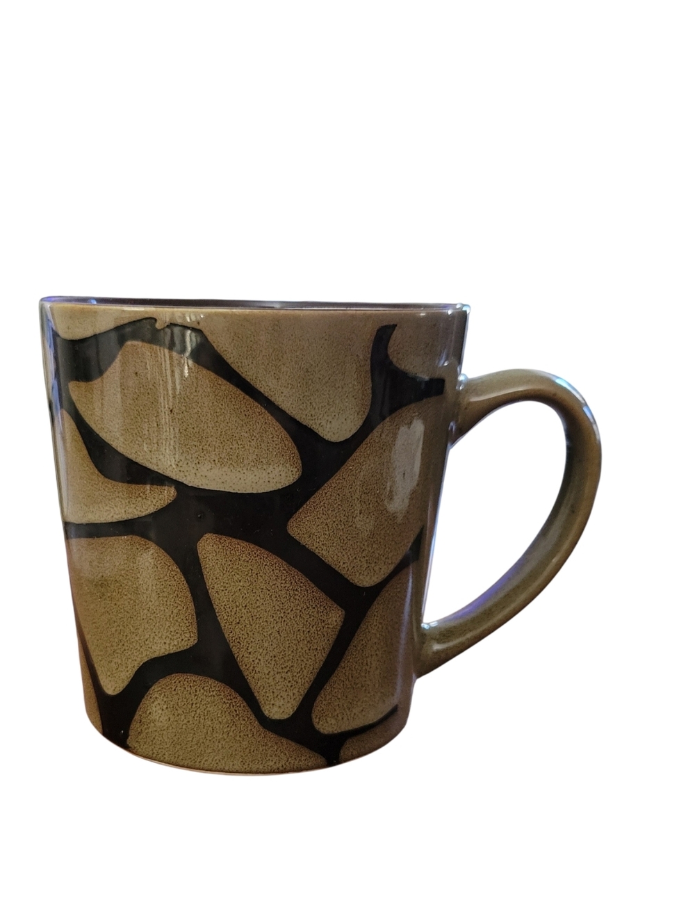 Stoneware Coffee Mug — Earthy Brown Speckle